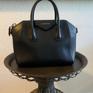 Givenchy Antigona Small Grained Leather Bag